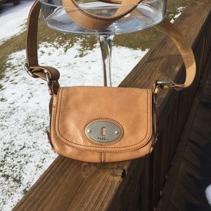 Fossil Light Tan Crossbody